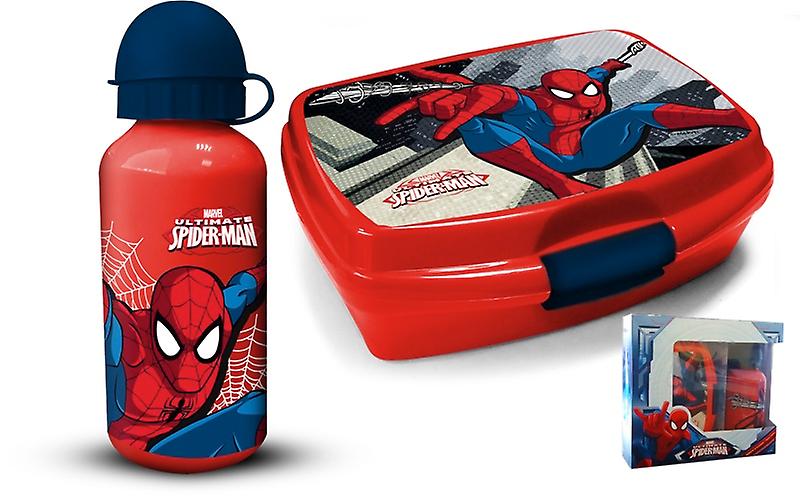 Spiderman Spider-Man lunchbox and water bottle gift box