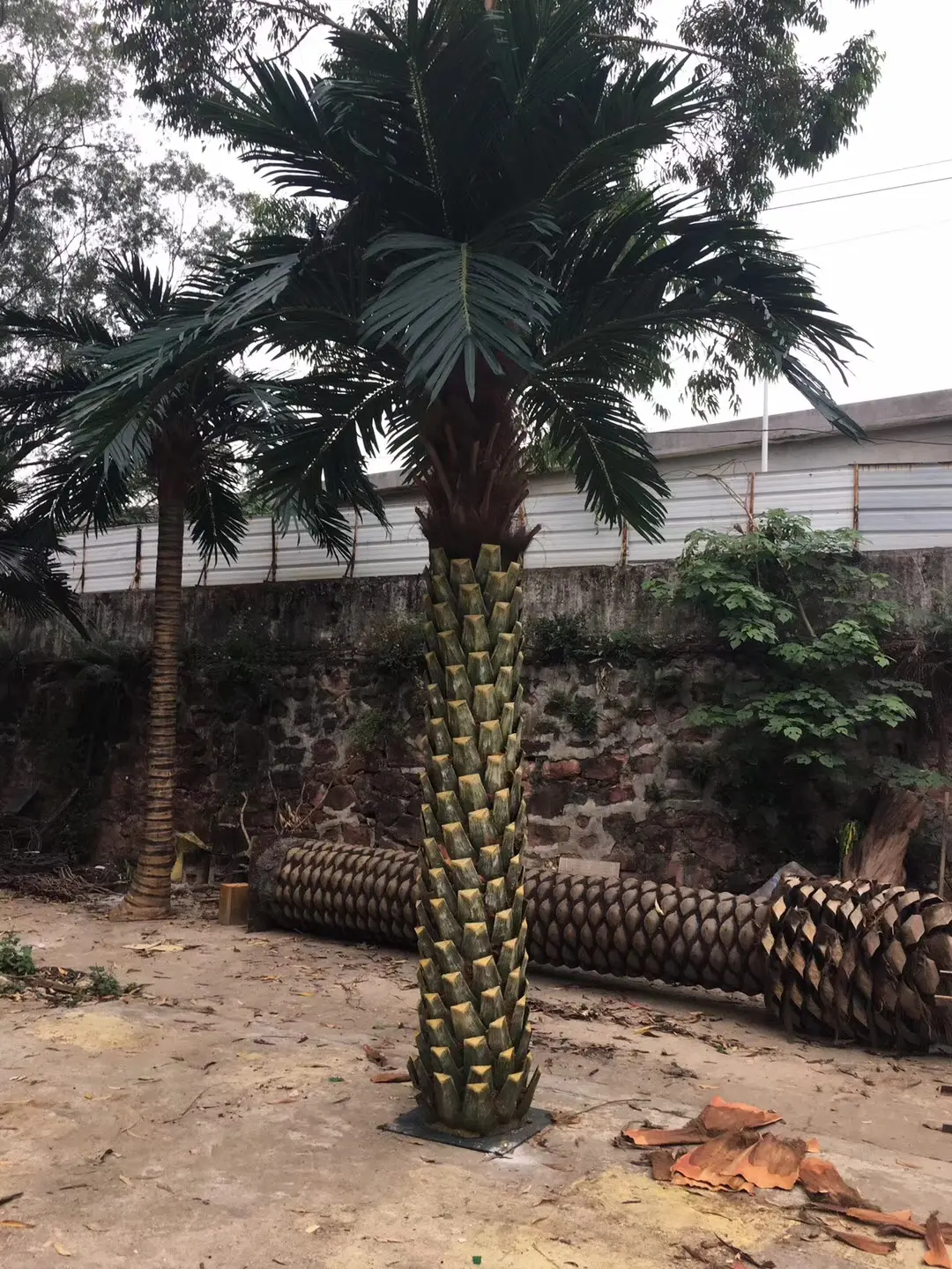 factory directly supply Competitive price handmade artificial outdoor palm trees for decoration
