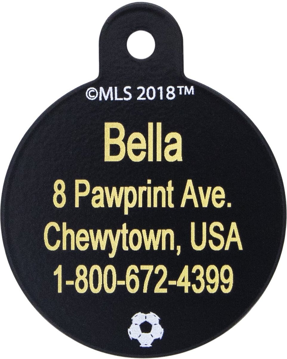 Quick-Tag MLS Circle Personalized Dog and Cat ID Tag， Large