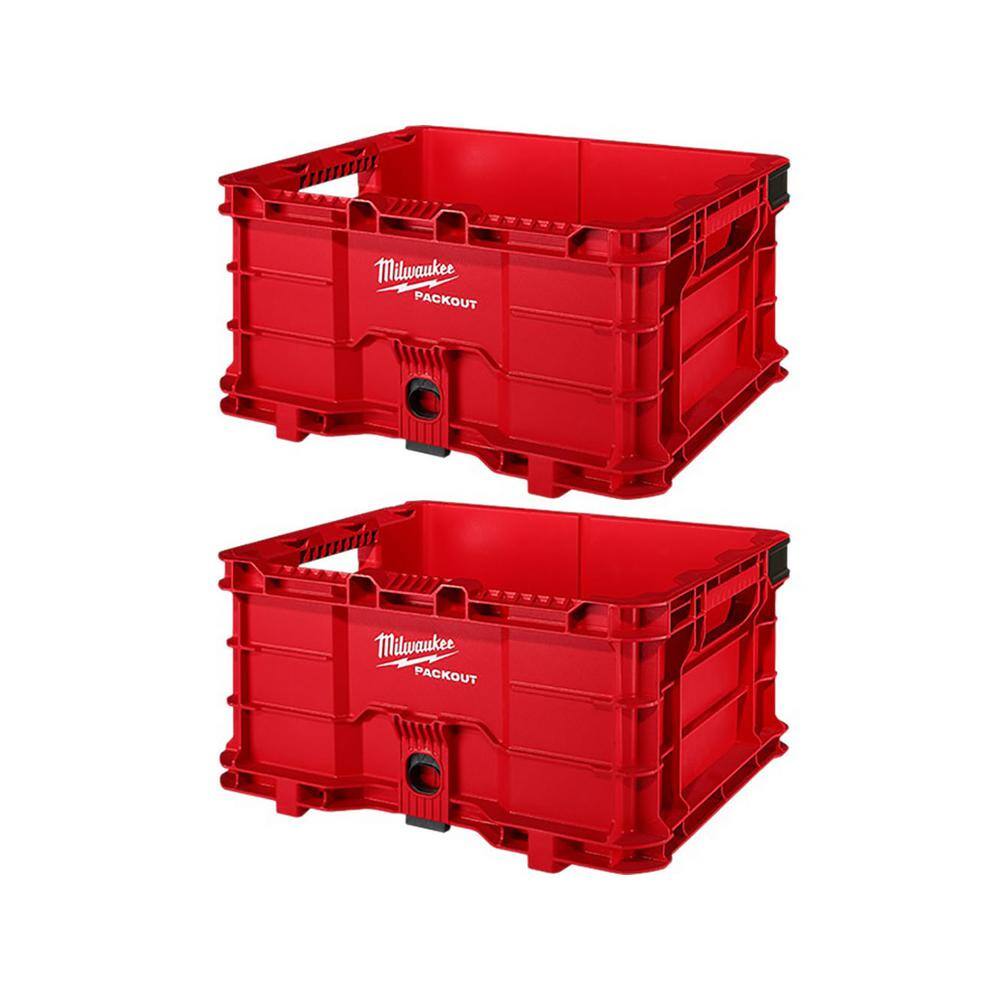 MW Packout Tool Storage Crate (2-Pack) 48-22-8440x2