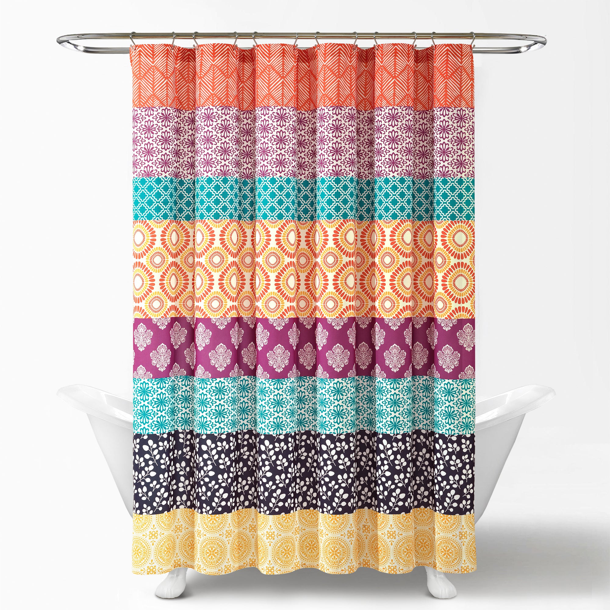 Bohemian Stripe Shower Curtain