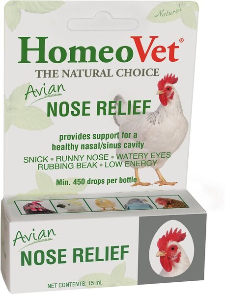 HomeoVet Avian Nose Relief Bird Supplement