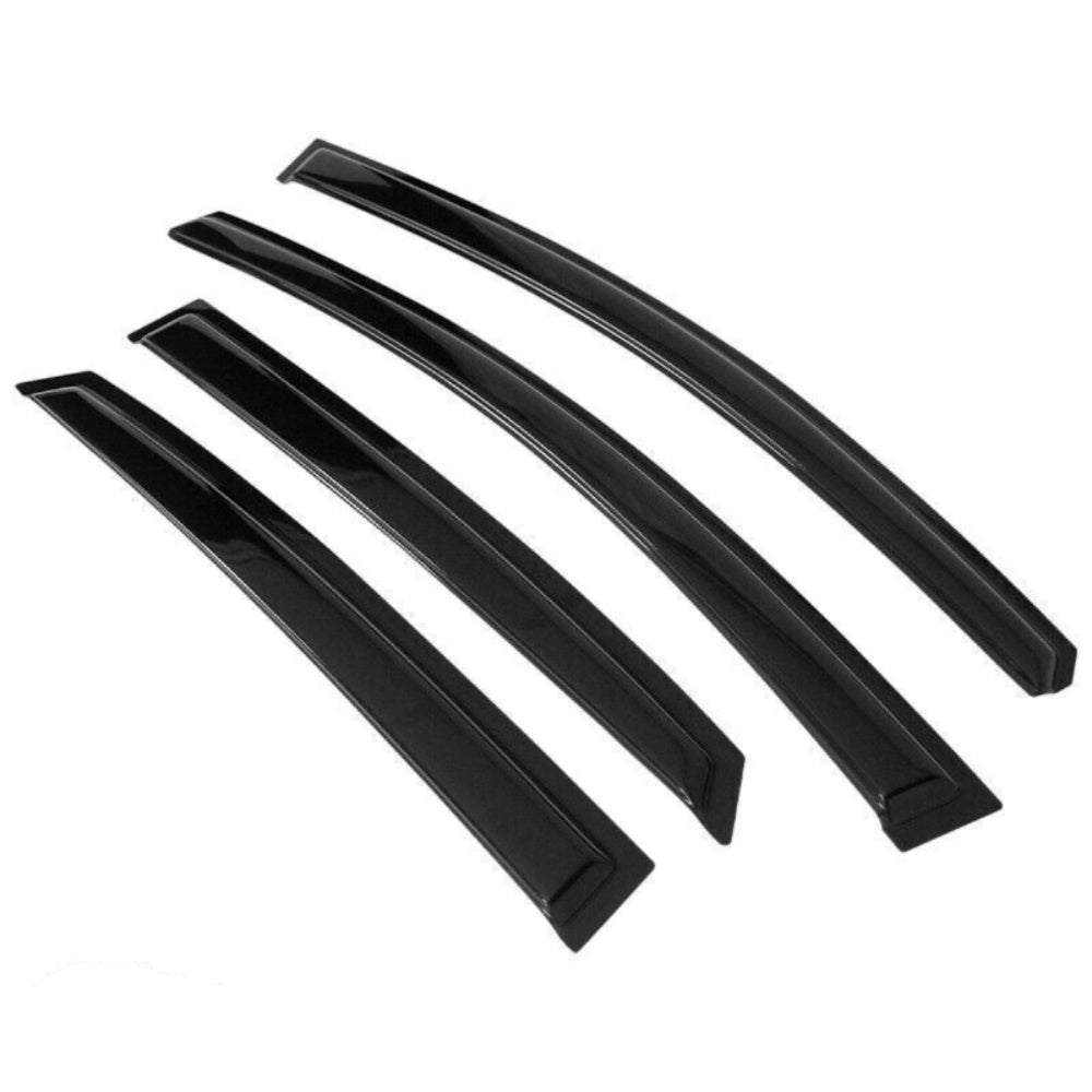 For Nissan 13-19 Sentra Sedan Window Visor Vent Rain Sun Deflector Guard 4Pc Set