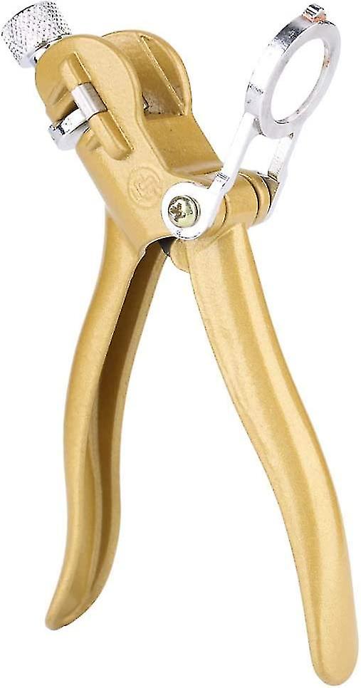 Zinc Alloy Hand Saw Copper Alloy Hand Saw Set Tool Saw Set Pliers Woodworking Hand Tools Saw Set Puller (gold) (1pcs)