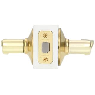 Schlage Accent Bright Brass HallCloset Door Lever F10 V ACC 605