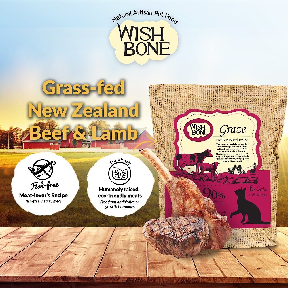 Wishbone Graze Grain-Free Dry Cat Food