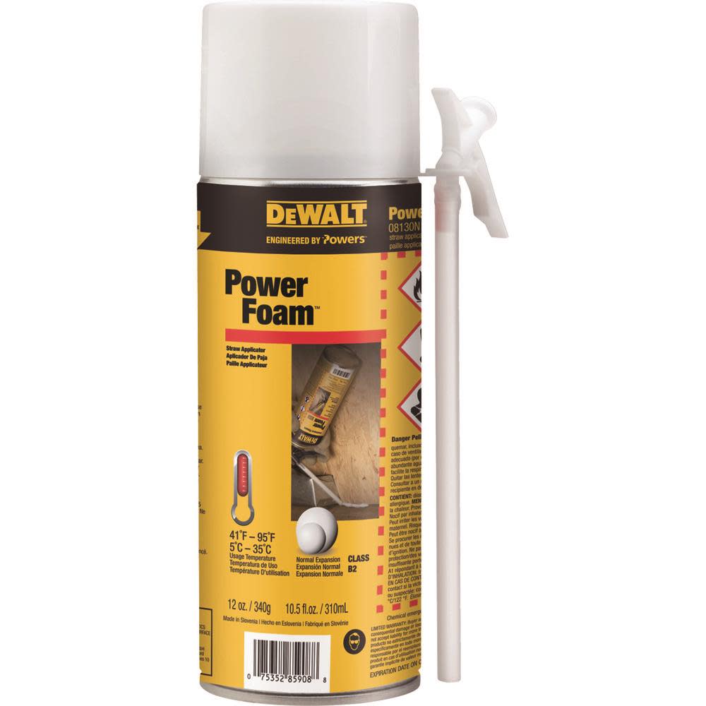 DEWALT Expansion Foams POWERFOAM 12OZ. (310ML)