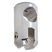 CRL S6CH Polished Chrome Movable Bracket for 1/4 ...