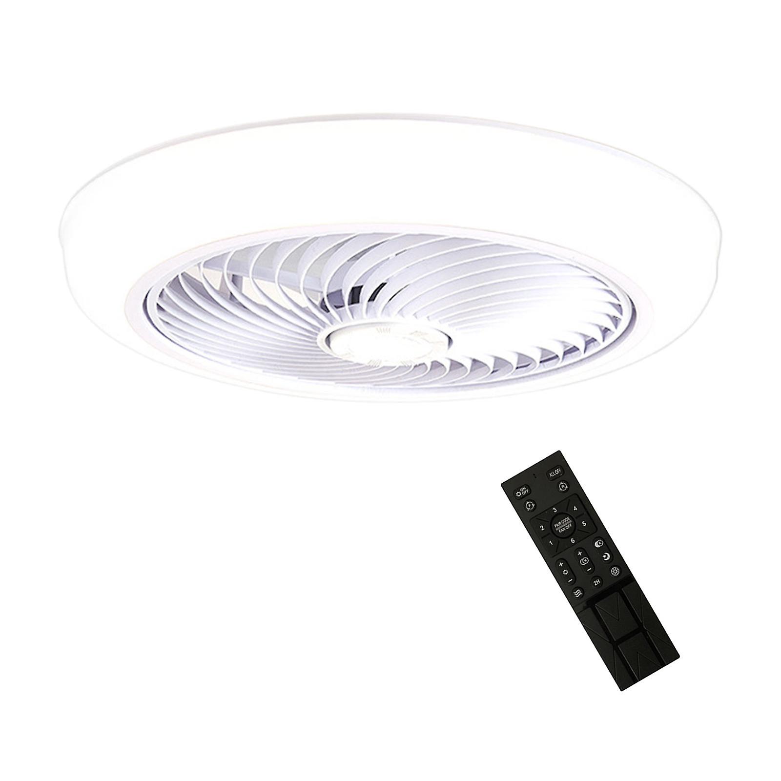 Ceiling Fan With Light Dimming Ceiling Lights For Kitchen Bathroom Cloakroom White