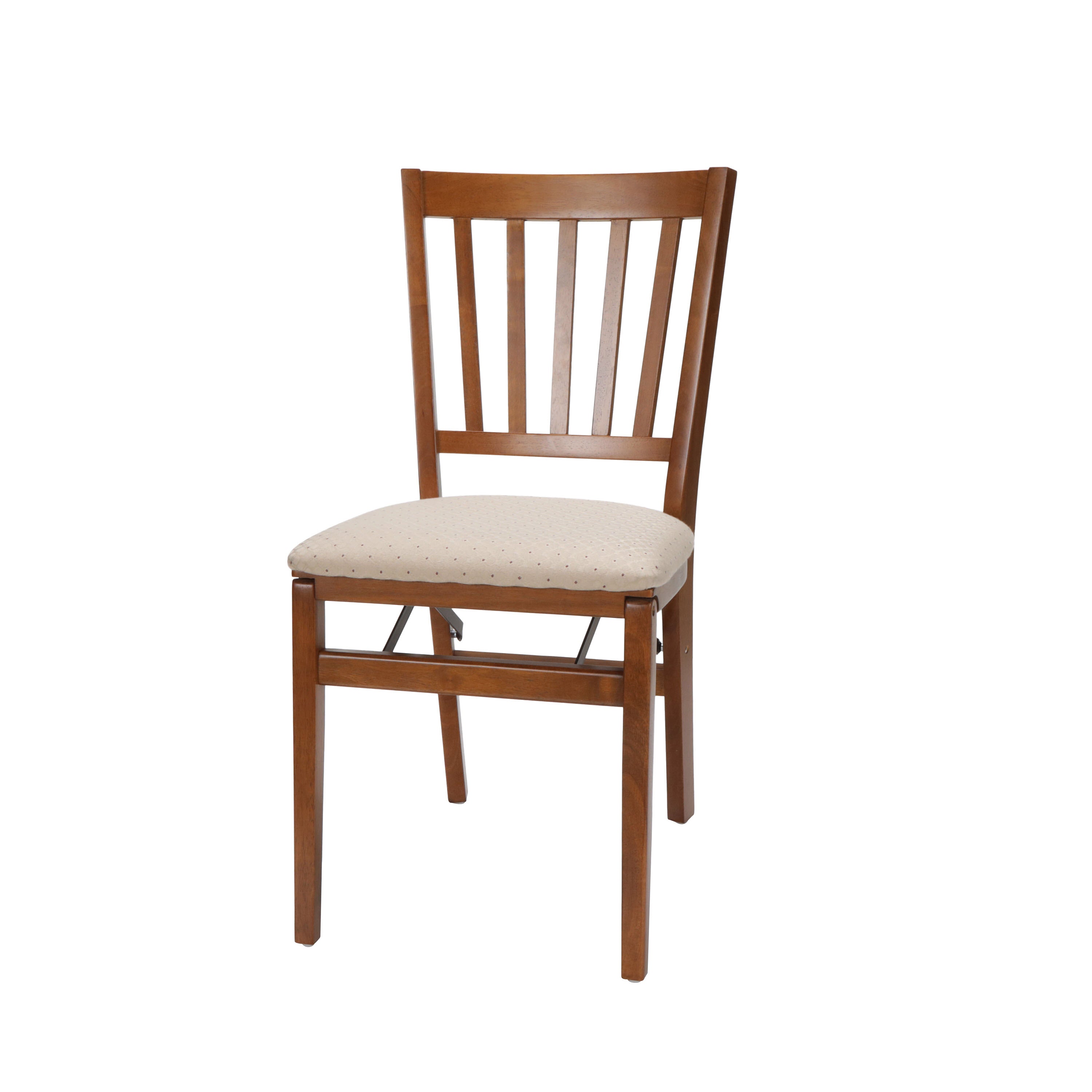 School House Folding Hardwood chair -Fruitwood