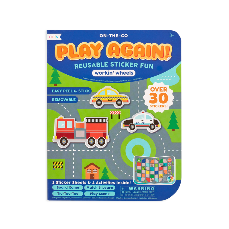 Play Again! Mini On-The-Go Activity Kit by Ooly