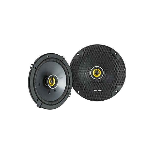 Kicker 46csc654 Two Pairs Of Cs series Csc65 6 5 inch 160mm Coaxial Speakers 4 ohm 2 Pairs