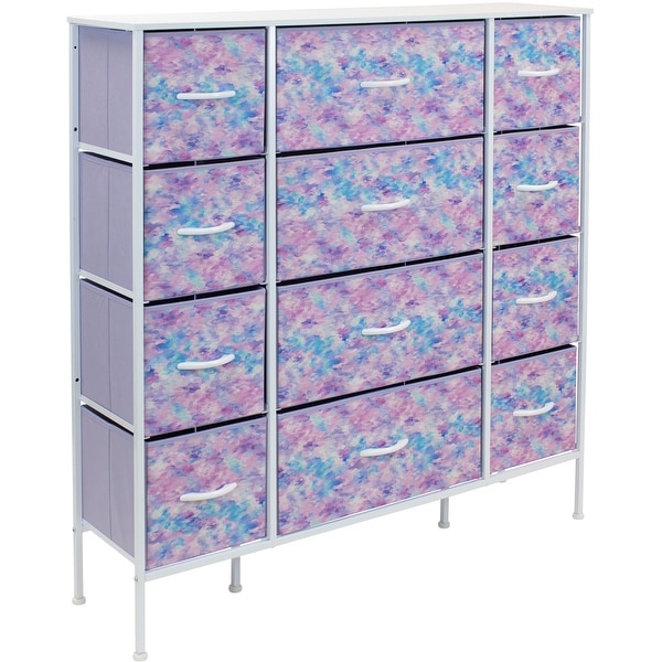 Dresser w/ 12 Drawers - Furniture Storage Chest Tower Unit for Bedroom - - 35420958