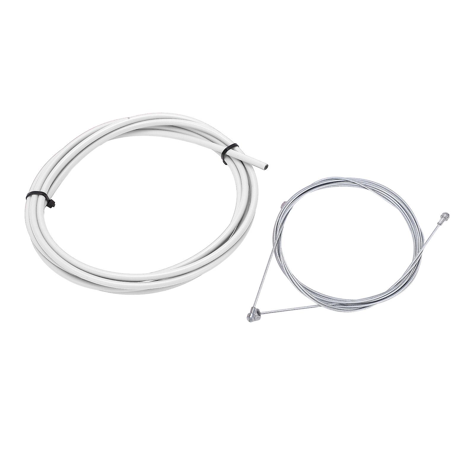 Bolany Bike Bicycle Brake Cable And Housing Set Stable Strong 5mm Bicycle Brake Cablewhite