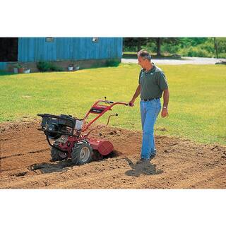 Troy-Bilt Big Red 20 in. 306cc OHV Electric Start Briggs and Stratton Engine Rear Tine Forward Rotating Gas Garden Tiller Big Red FRT