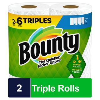 Bounty White Select-A-Size Paper Towel Roll (2 Triple Rolls) 003077206133