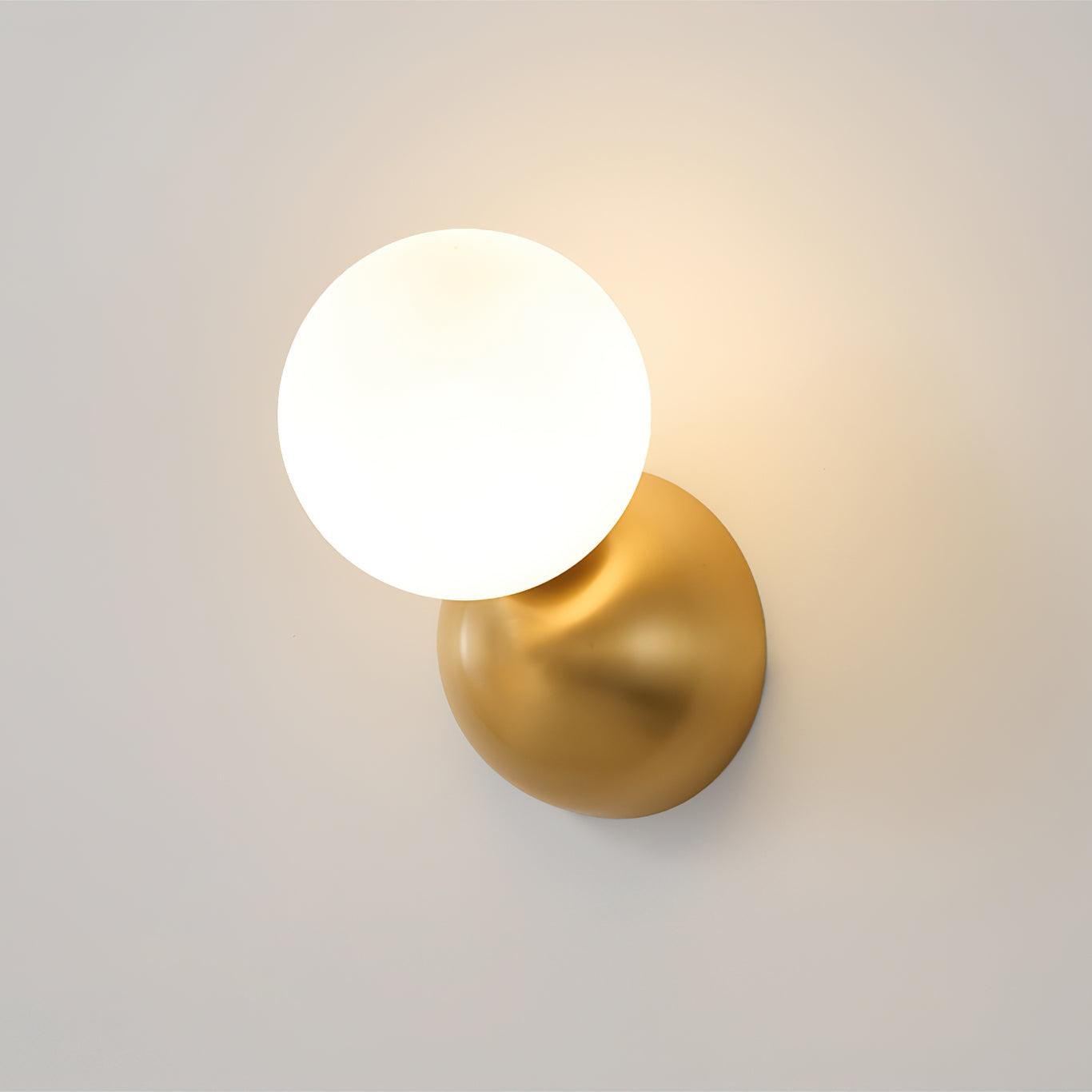 Single Globe Wall Light