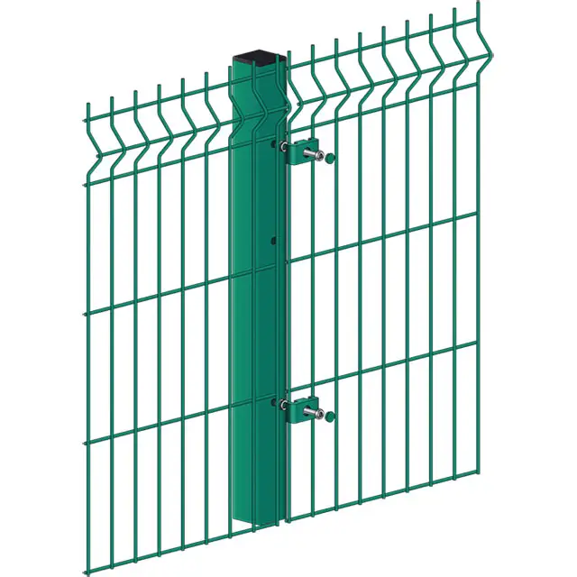 Wholesale China PVC Coated Welded Wire 3D Curved Mesh Fence Panels Supplies.