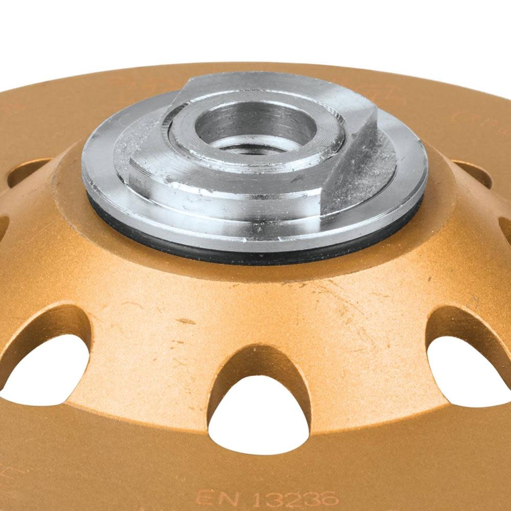 5 In. Low-Vibration Diamond Cup Wheel， Turbo ;