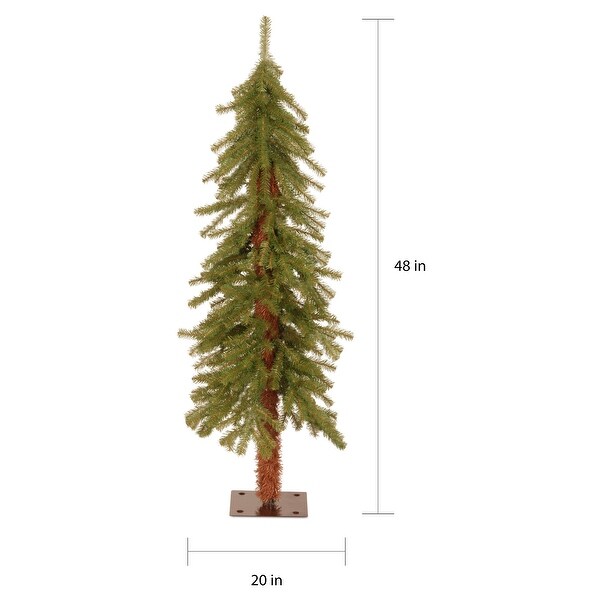 National Tree Company 4 ft.Hickory Cedar Tree with 1.25inch Pole