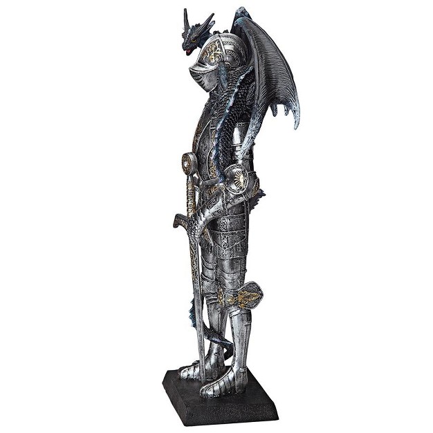 Design Toscano Sir Lancelot And The Gothic Dragon Statue