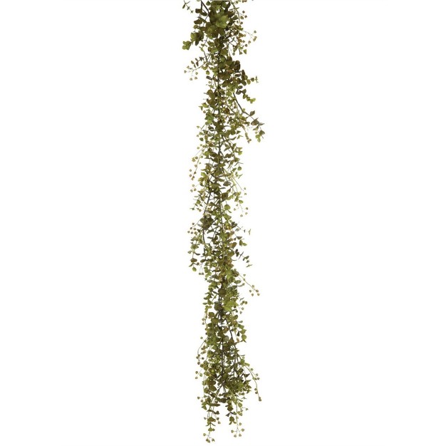 Sullivans Artificial Eucalyptus Garland 6 x27 Green