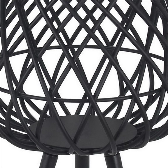 Benjara BM241064 29.5'' Dome Lattice Metal Planter...