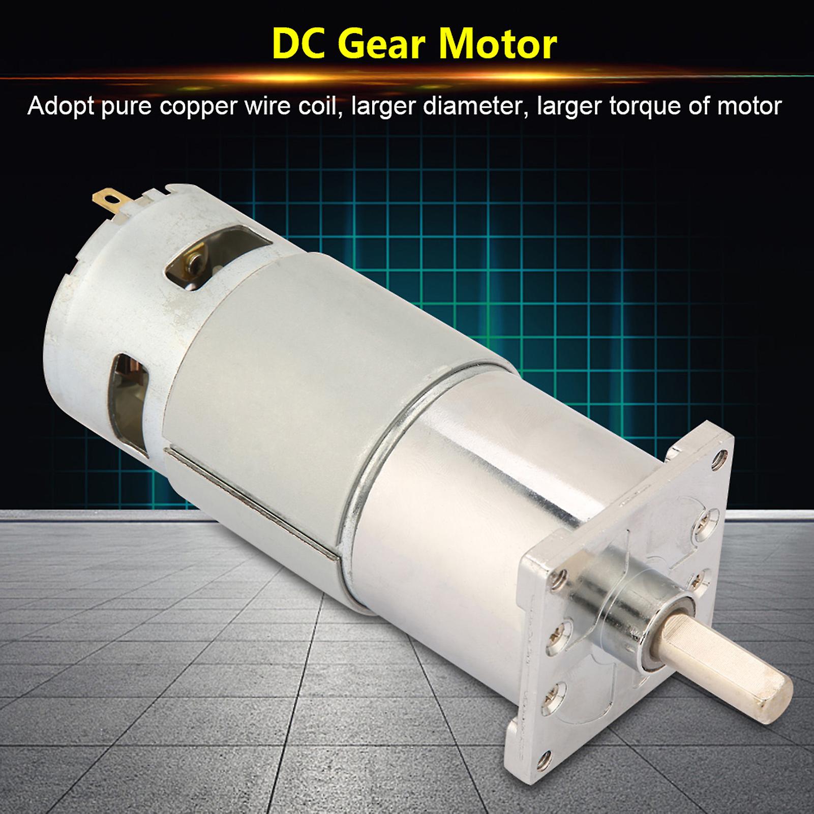 Xd-42ga775 Micro Dc Gear Motor Speed Regulation Cw Ccw Dc Motor (300rpm24v)