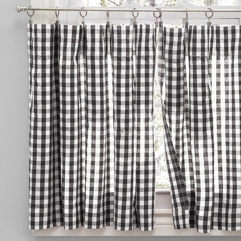 Checkmate Tier Pair Curtain