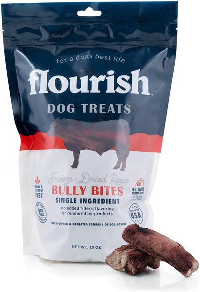 Flourish Bully Bites Freeze-Dried Dog Treats