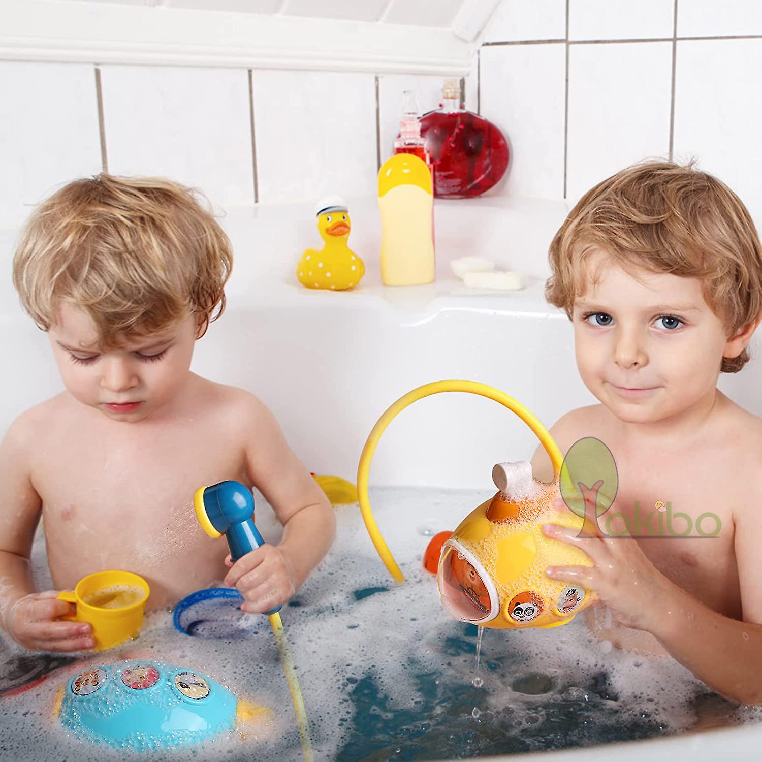 Baby Bath Toys For Kids Submarine Shower Toys Water Toys Spray Water Toys For Kids Baby Shower Set Bathtub Toy Baby Water Toys