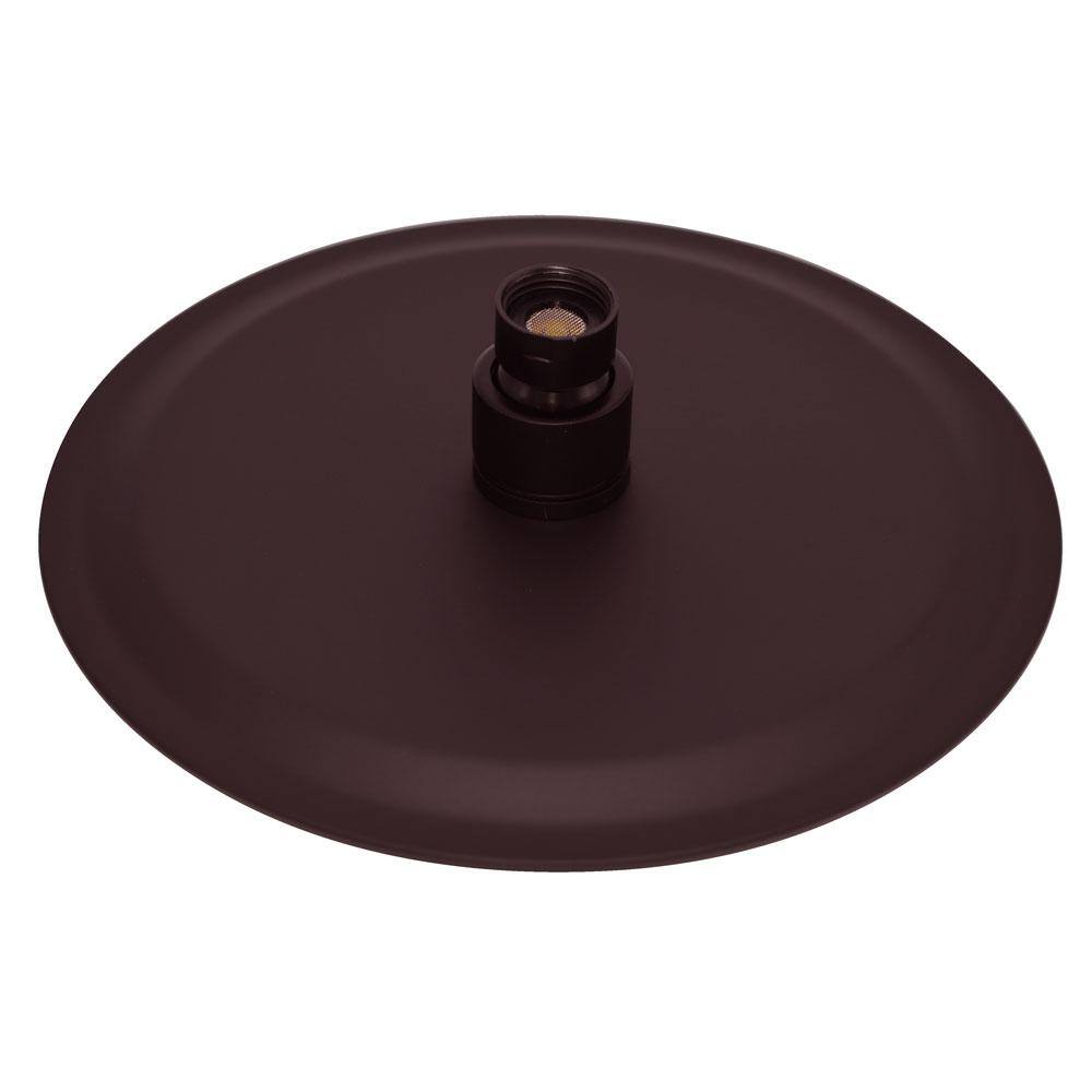 Westbrass 8 in. Round Thin High Pressure Rainfall Shower Head Oil Rubbed Bronze SHR8-12