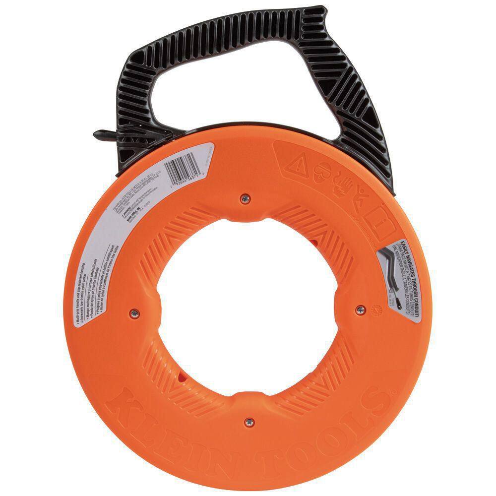 Klein Tools 100 ft. Non-Conductive Fiberglass Fish Tape (56371) 56371