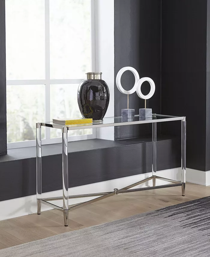 Furniture Marilyn 29 Stainless Steel Console Table