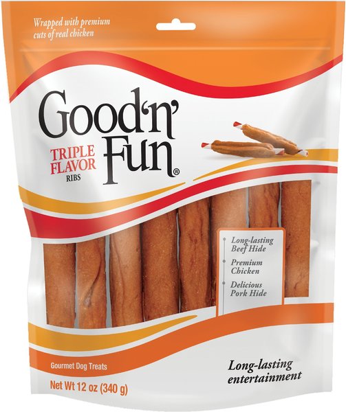 Good 'n' Fun Ribs Dog Treats