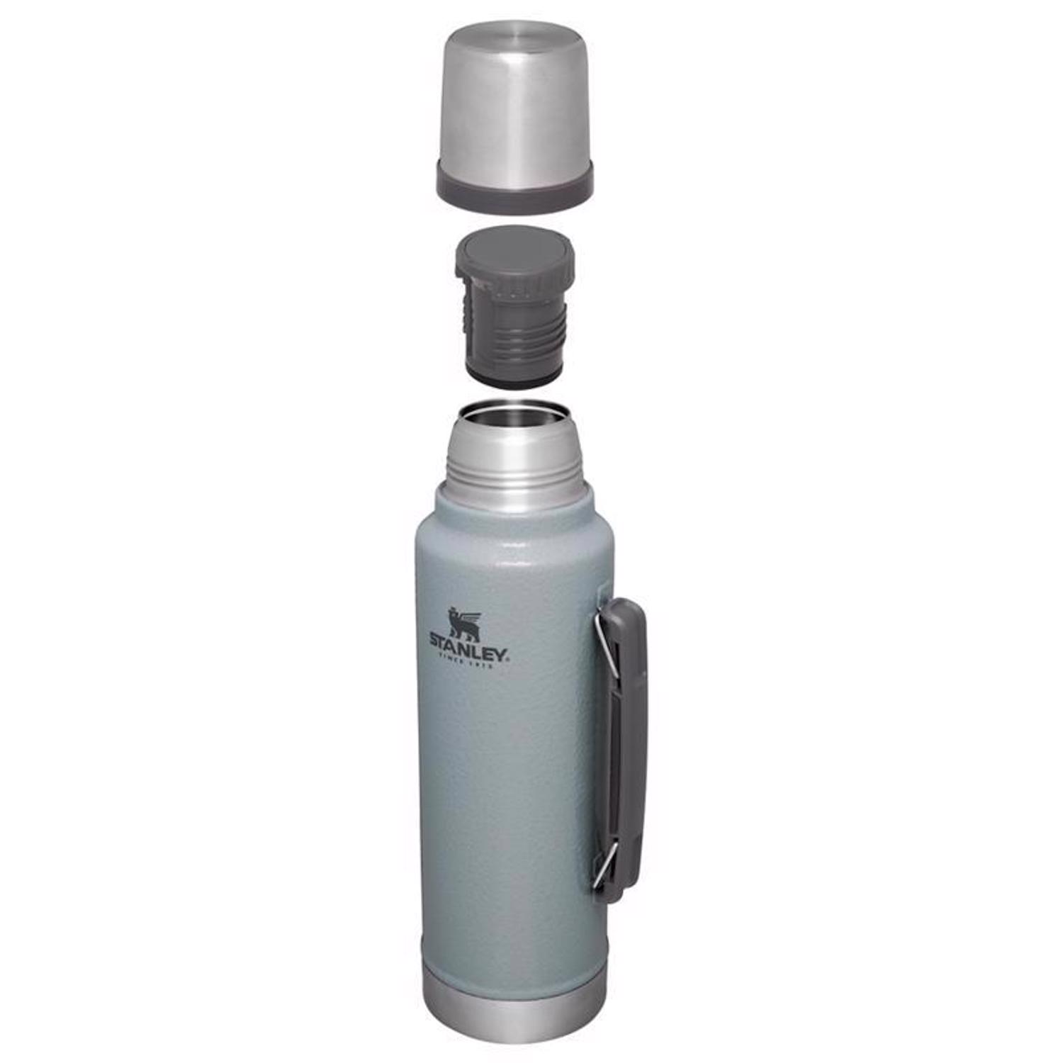 Stanley Classic Legendary 1.5 qt Hammertone Silver BPA Free Insulated Bottle