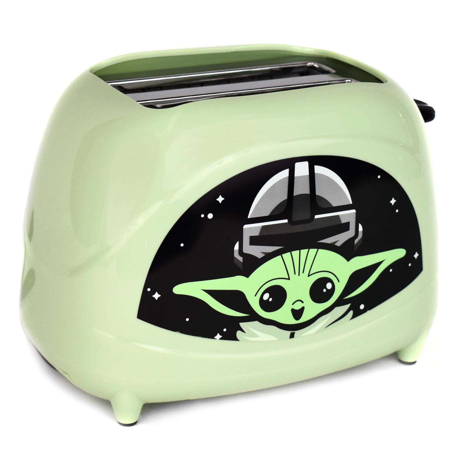 Uncanny Brands Star Wars Plastic Green 2 slot Toaster 7 in. H X 10 in. W X 6 in. D