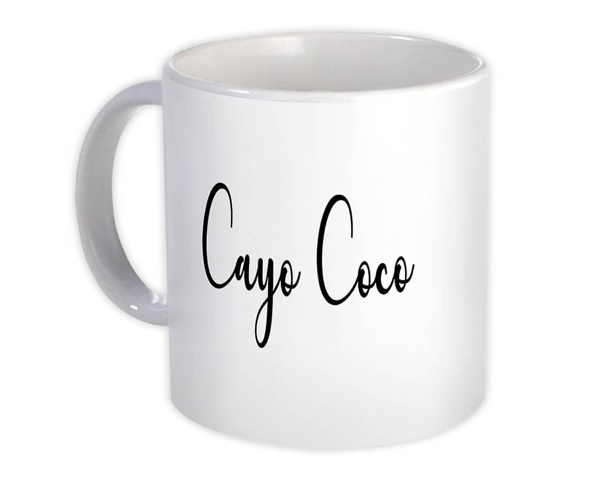 Gift Mug: Cayo Coco Cursive