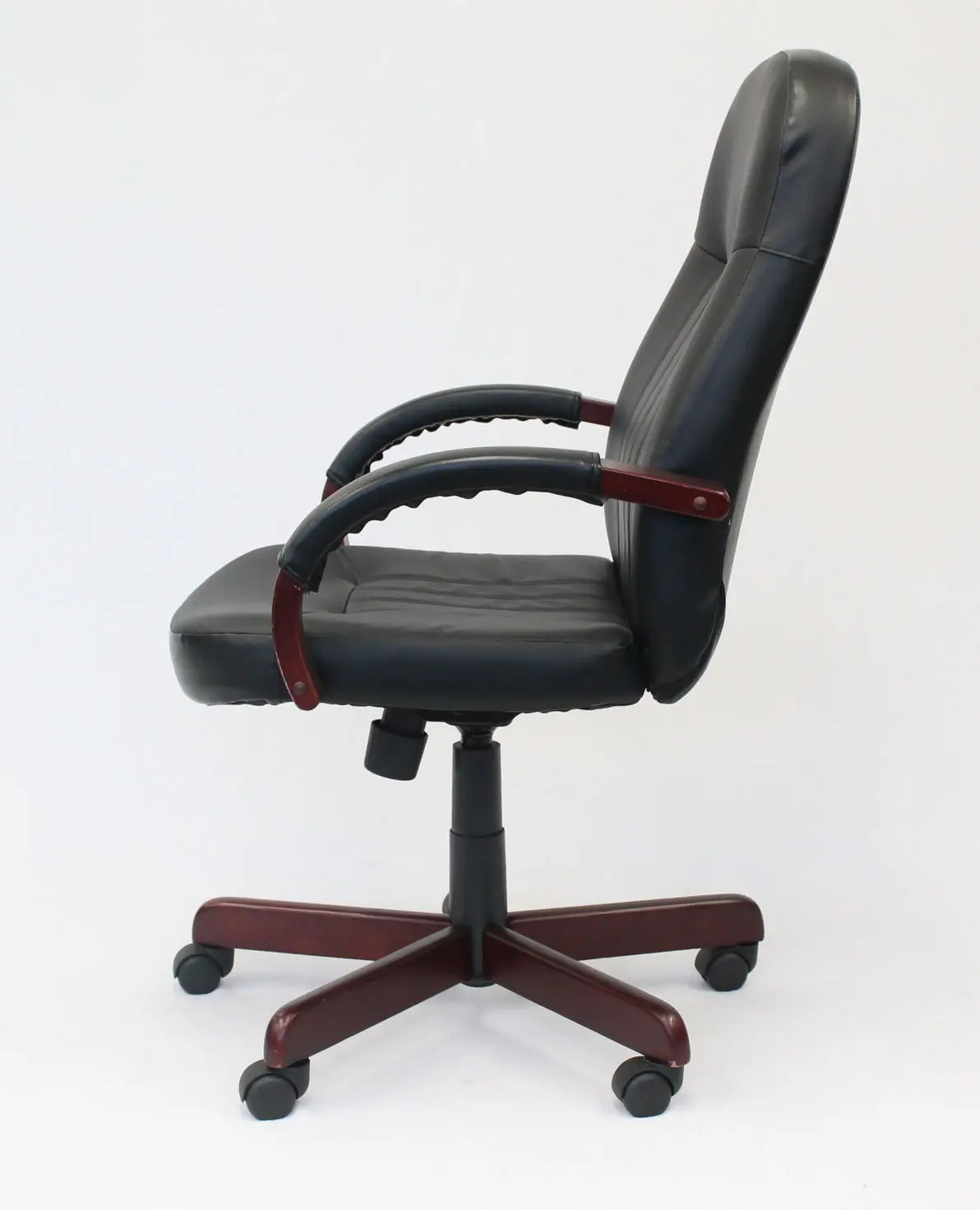 LeatherPlus Black Office Chair