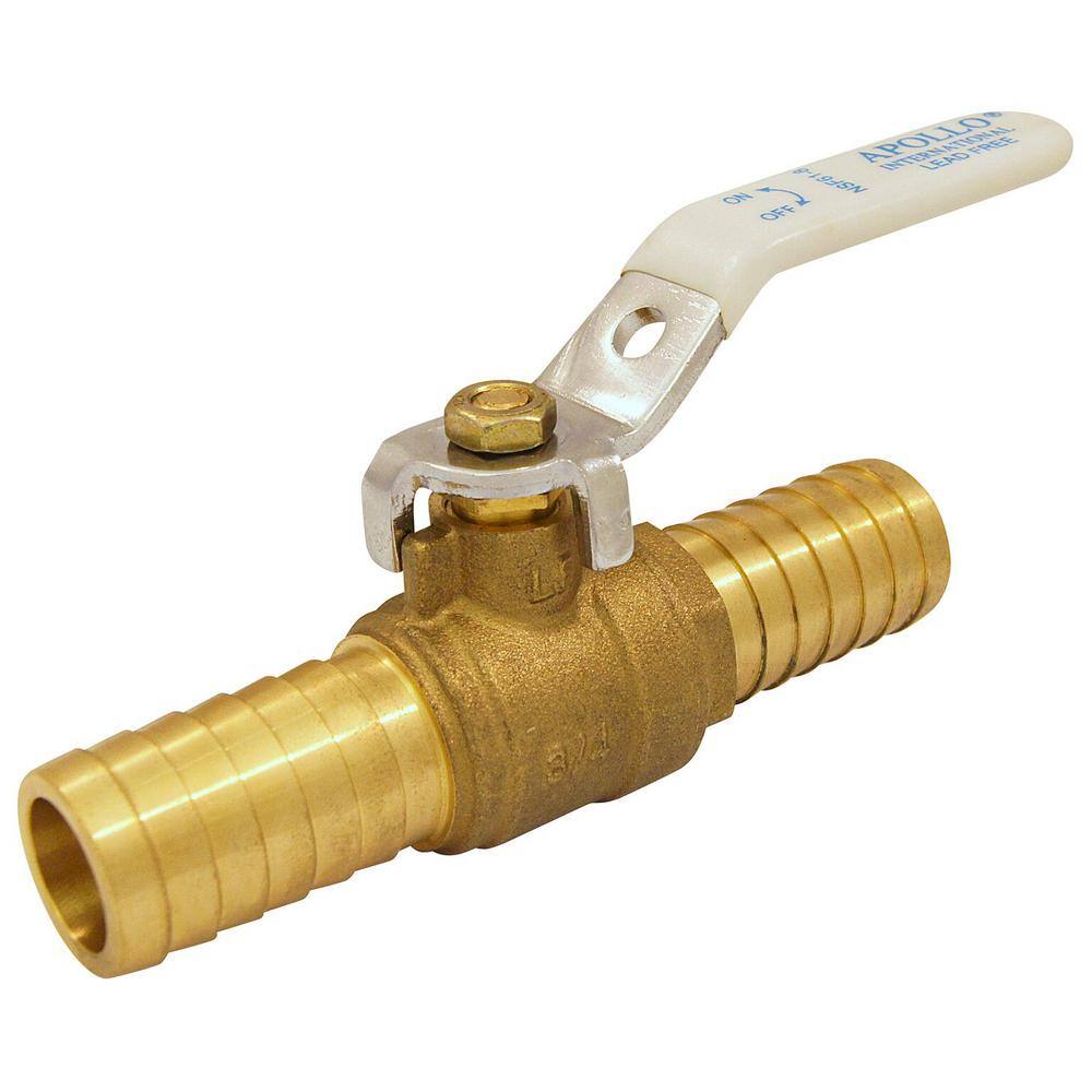 Apollo 34 in. Brass Insert Poly Ball Valve POLYV34