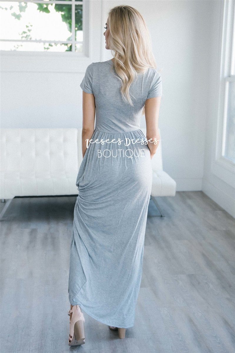 The Luella V Neck Maxi Dress