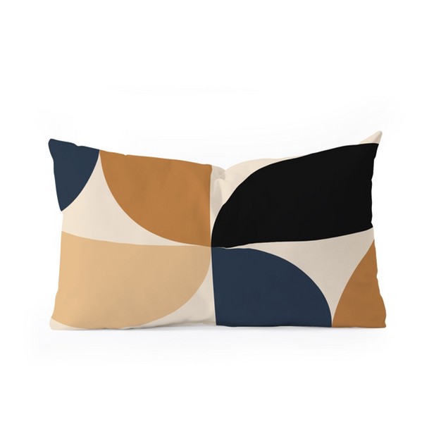 Colour Poems Bold Minimalism Xii Oblong Throw Pillow Society6