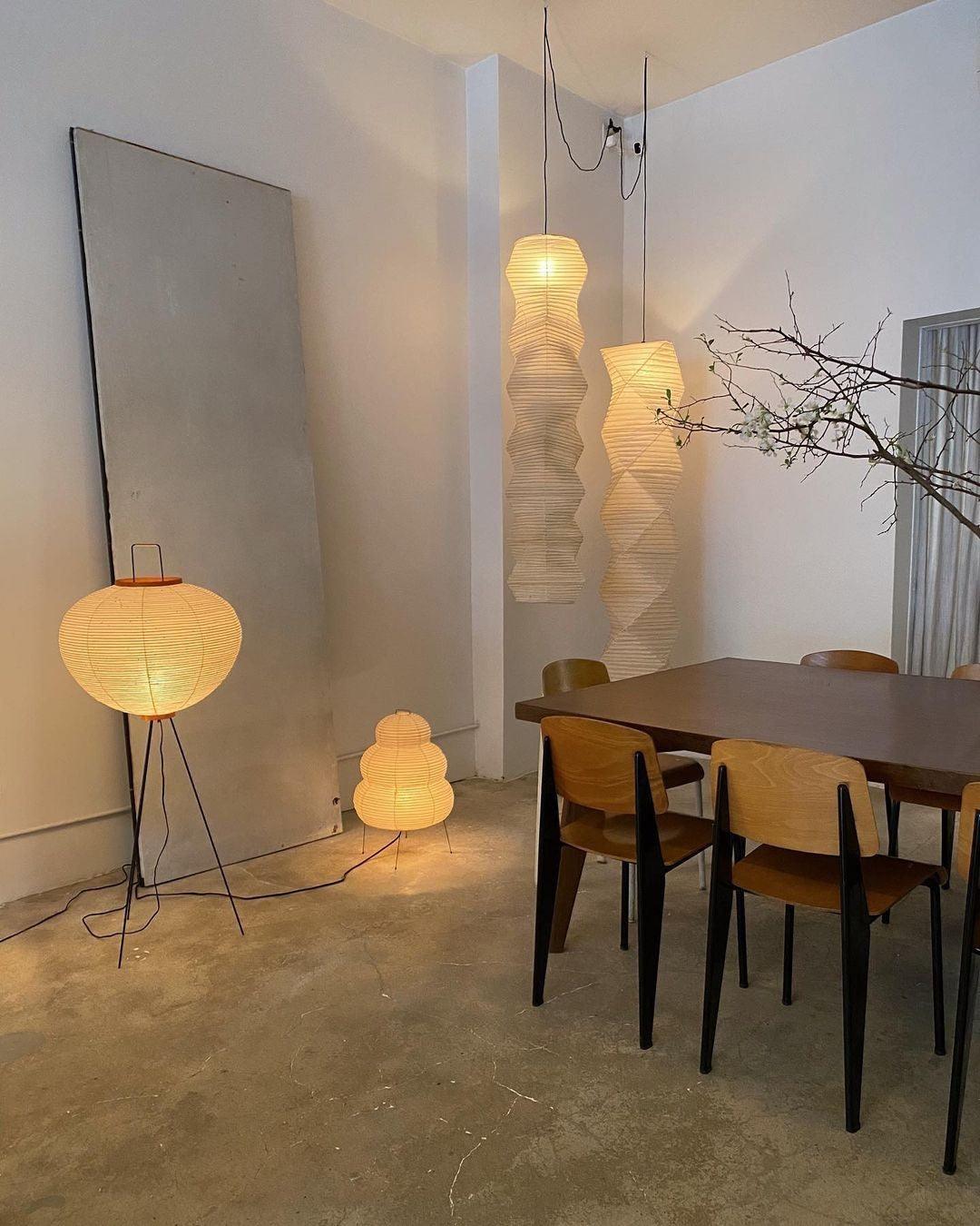 Rice Paper Floor Lamp