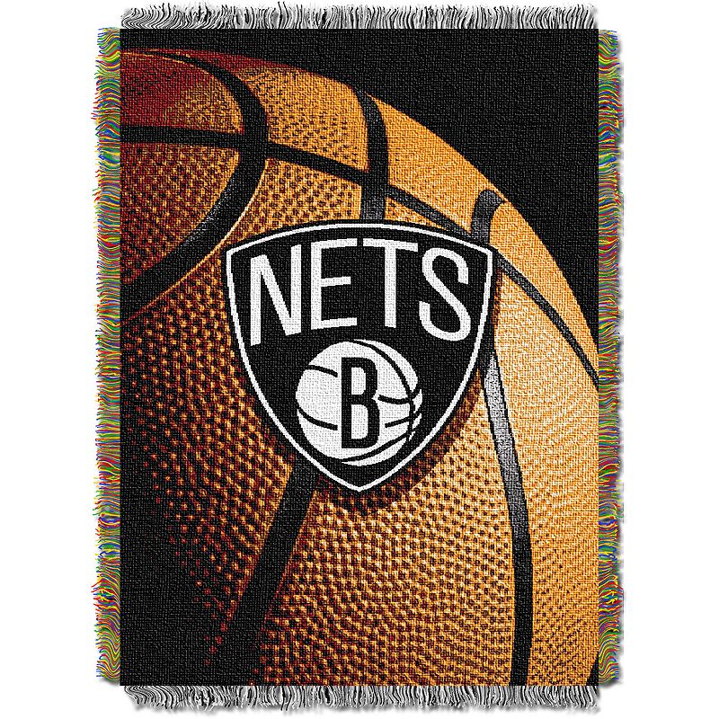 Brooklyn Nets Logo Throw Blanket