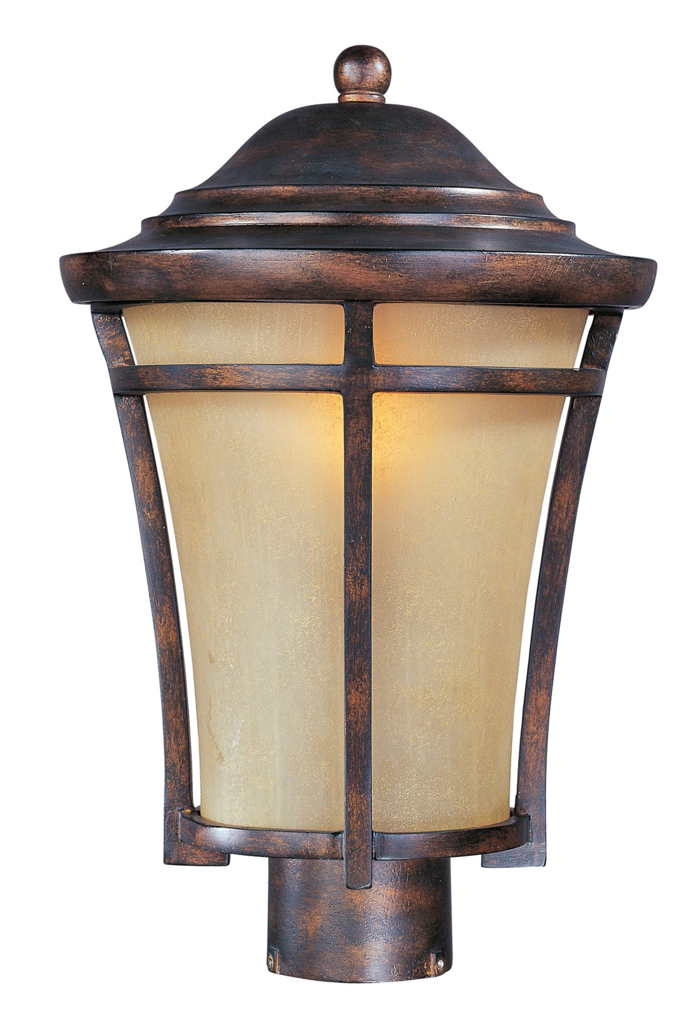 Maxim Balboa VX One Light 15-Inch Outdoor Post Light - Copper Oxide - 40160GFCO