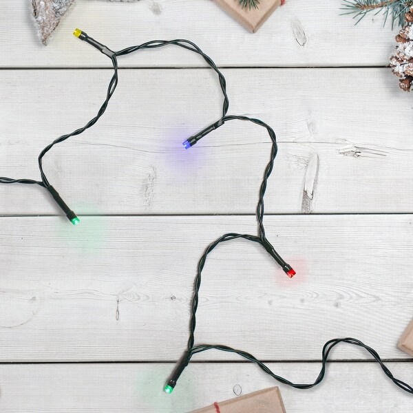 10 B/O Multi LED Wide Angle Christmas Lights