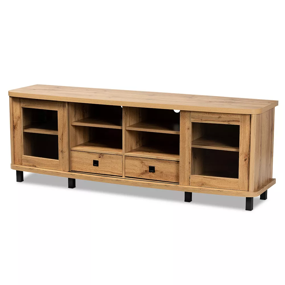 Baxton Studio Walda 2-Drawer TV Stand