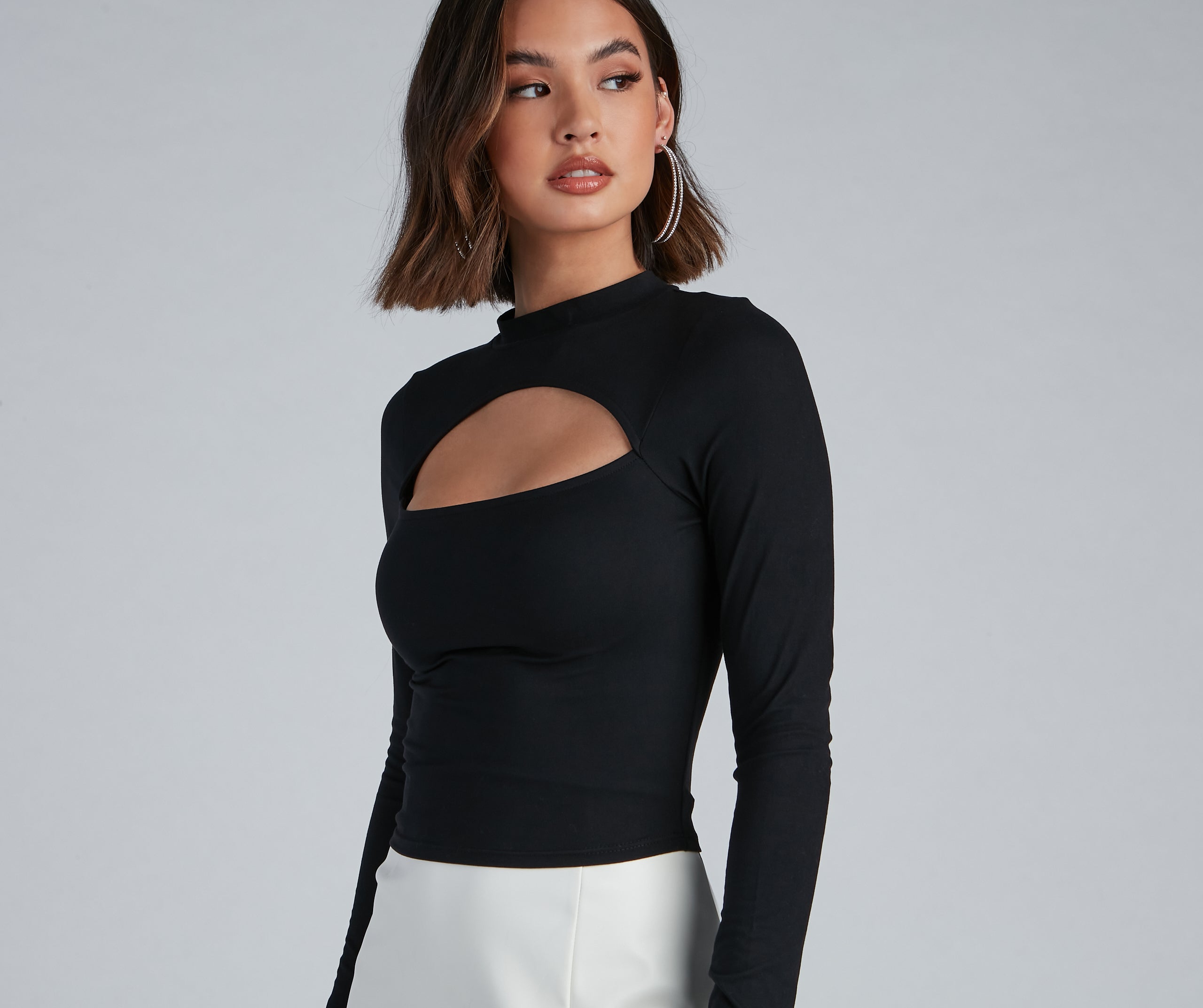 Keeping It Chic Cutout Top