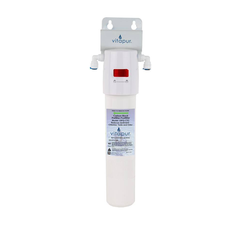 VITAPUR Single Stage Water Filtration System with Quick Connect Filters VFK-1Q