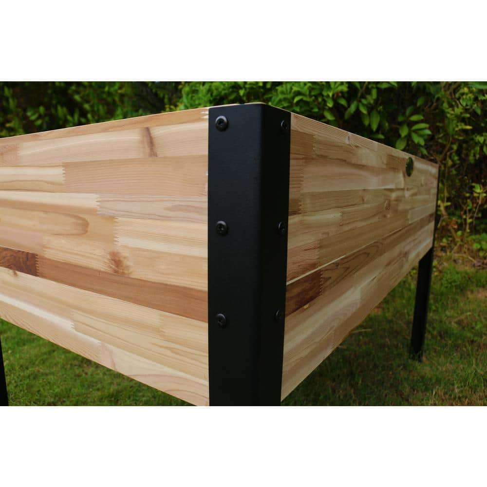 northbeam Winston Red Cedar Raised Garden - Natural Finish Red Cedar PLT0253310000